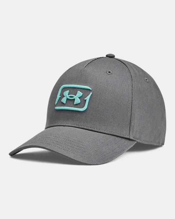 หมวก UA SportStyle Snapback สำหรับผู้ชาย in Gray image number 0